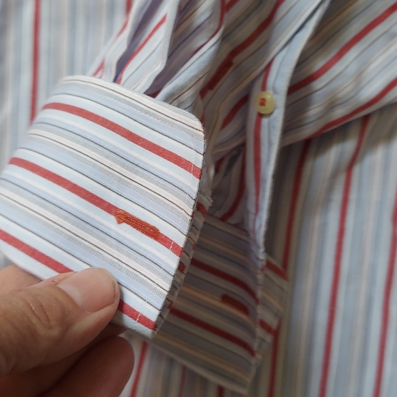 Mens Verticale button down - Picture 2 of 5